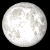 The moon is a Full Moon